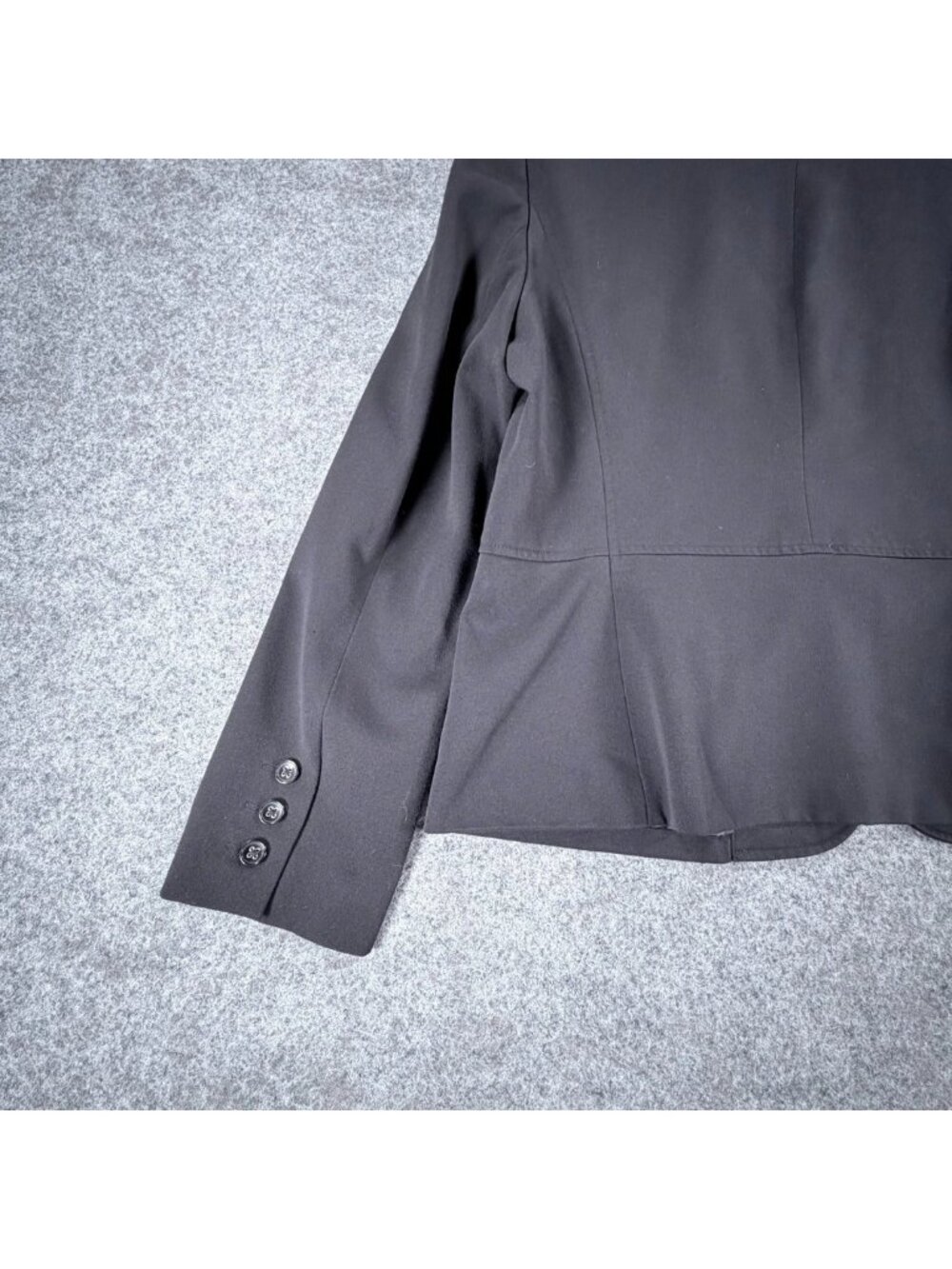Charter Club Jacket Blazer Womens 16 Gray Notch Single Breasted Business Office - Picture 3 of 16